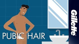 How to Shave Pubic Hair  Manscaping Tips with Gillette STYLER amp BODY Razor [upl. by Gollin293]