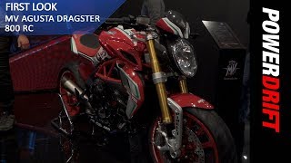 2018 MV Agusta Dragster 800 RC  EICMA 2017  PowerDrift [upl. by Koral]