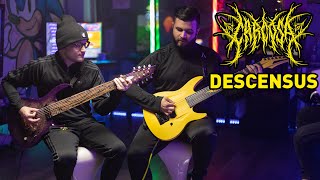 CARCOSA  Descensus Guitar Playthrough [upl. by Adehsar]