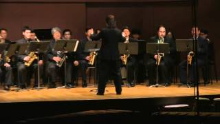 A Song for Japan  UH Saxophone Choir Official Video [upl. by Ytima]