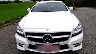 Mercedes CLS 350 CDI 4MATIC Shooting Brake GPS Drive Sound Acceleration Exterior Interior [upl. by Nayab69]