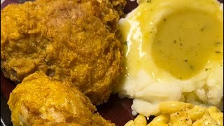 Mustard Fried ChickenNo Buttermilk or Eggs neededso Crispy tastyamp juicy [upl. by Ahsikit167]