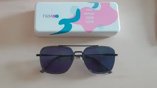 FIRMOO LUNETTE SOLEIL HOMME ST0178 UNBOXING🕶️ [upl. by Elleira]