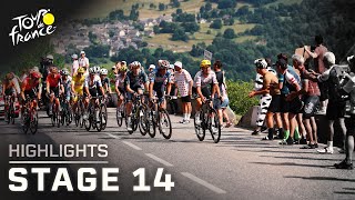 Tour de France 2024 Stage 14  EXTENDED HIGHLIGHTS  7132024  Cycling on NBC Sports [upl. by Mccoy]