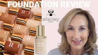 NEW SISLEY PHYTOTEINT PERFECTION FOUNDATION REVIEW  DEMO  10 HOUR WEAR TEST on MATURE DRY SKIN [upl. by Suciram424]