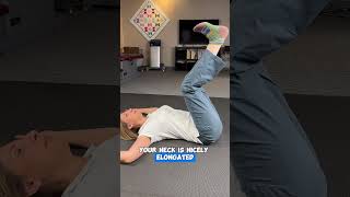 Pelvic Stability Exercise Series PART 3 Toe Tapping 😮‍💨 pelvicstability core abs [upl. by Islek]