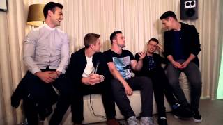 Collabro QampA with Musical Theatres Answer to One Direction [upl. by Marron]