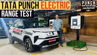 Tata Punch EV Electric Range Test amp Most Detailed Review  100 to 0 [upl. by Corina]