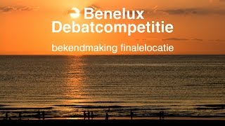 Finalelocatie Benelux Debatcompetitie 20162017 [upl. by Inad932]