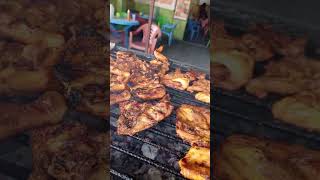 Grilled Chicken 🐔 tender and Juice Watamu Kenya shorts [upl. by Aleil]