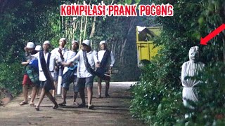 Kompilasi Prank Pocong Lucu  Buyarin Bocil Keluyuran Tengah Malam  Ghost Prank [upl. by Aynotal]