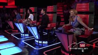 Meline GaloyanThis is a Mans World  The Voice of Armenia – The Blind Auditions – Season 3 [upl. by Arnst95]