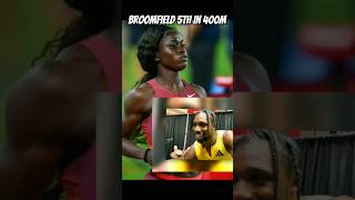 Junelle Broomfield disappointing 5th place sports athlete foryou shortvideo [upl. by Anail948]