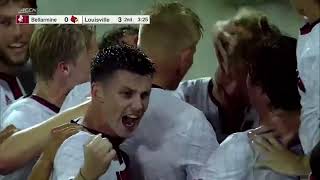 Highlights Louisville Mens Soccer vs Bellarmine [upl. by Joyan]