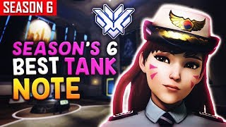 Seasons 6 MOST OP Tank  notE S6 TOP 500 [upl. by Kred]