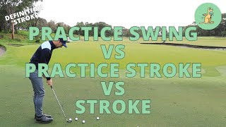 Stroke vs Practice  Golf Rules Explained [upl. by Akinek]