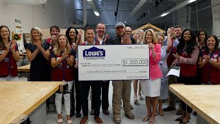 Lowes Foundation Selects 2024 Community amp Technical College Gable Grants Recipients [upl. by Adiaj]