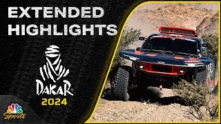 Stage 7  2024 Dakar Rally  EXTENDED HIGHLIGHTS  11424  Motorsports on NBC [upl. by Akcimat175]