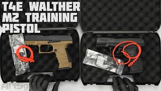 T4E Walther PPQ M2 LE Training Pistol  Review [upl. by Akinahc]