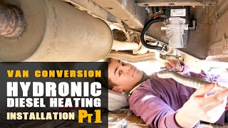 How to Instal Eberspacher Diesel Hydronic Heater STEP BY STEP [upl. by Maiocco]