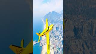 Spiderman 1000000000 Plane Crash into Building gta5 [upl. by Aterg292]