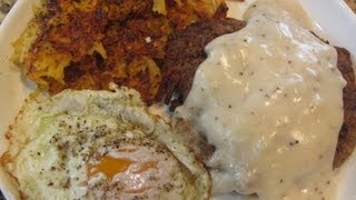 Chicken Fried Steak amp Eggs [upl. by Neeloc413]