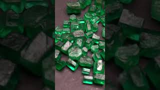 THE BEST Beautiful natural rough emerald lot is available for saleWeight  140 carats [upl. by Jordison]