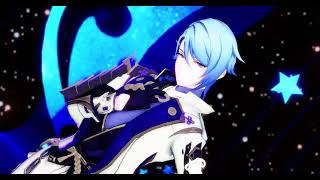 Kamisato Ayato PsyGentleman Dance Genshin Impact mmd [upl. by Anamuj596]