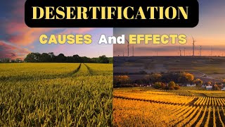 What is Desertification  Desertification Causes and Effects  Desertification [upl. by Etnovad]