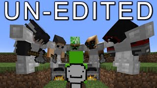 Minecraft Manhunt UNEDITED 5 Hunters FINALE REMATCH [upl. by Kolk]