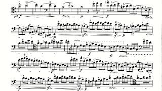 JeanLouis Duport Etude No 11 for Cello Score [upl. by Dnyletak]