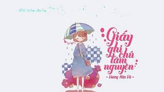 Vietsub Giấy Ghi Chú Tâm Nguyện  Vương Hân Vũ Cover  心願便利貼  王欣宇 [upl. by Quentin]