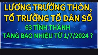 Lương của trưởng thôn tổ trưởng tổ dân phố tăng bao nhiêu sau ngày 172024 tin tức 247 [upl. by Tullusus38]