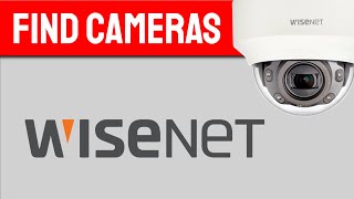 Wisenet Device Manager cant find cameras in the network  SOLUTION [upl. by Anestassia]