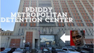 I visited Metropolitan Detention Center where P Diddy is currently being held in Brooklyn NY [upl. by Ibok337]