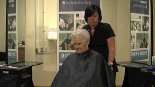 Short Hair Blow Dry Part 1 [upl. by Angele]