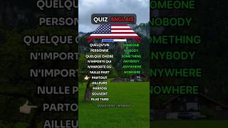 12 MOTS TRÈS UTILES EN ANGLAIS🗣️✨🇺🇸 🔑📚 quiz coursdanglais english [upl. by Sladen376]