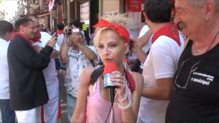 Guapa catalana San Fermin 2011wmv [upl. by Madaras]