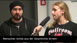 Interview mit Sabaton [upl. by Orapma503]