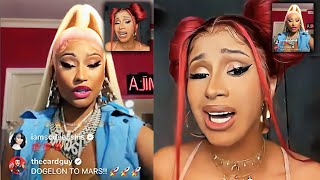 Cardi B Goes OFF On Nicki Minaj amp Defends Megan Thee Stallion IG Live Reaction [upl. by Eelam639]