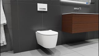 Geberit ONE WC  Installation [upl. by Erma]