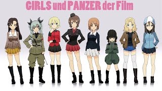 パンツァーリート  Panzerlied  girls Und panzer [upl. by Orran]