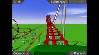 Viper  Ultimate Coaster 2  Looping Coaster [upl. by Aissat]