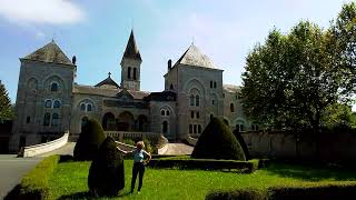 Visite de lAbbaye SainteScolastique avec mon Mie Pascale [upl. by Nowujalo]