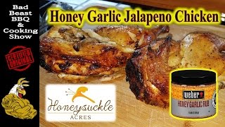 Honey Garlic Jalapeno Roasted Chicken  Roaster Oven [upl. by Peyter]