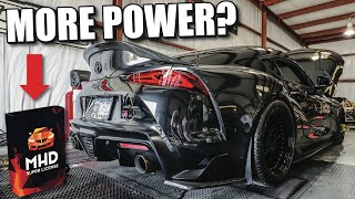 TUNING MY SUPRA WITH MHD How does it compare to bootmod3 [upl. by Janene]