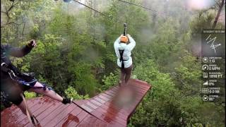 Gatlinburg TN Zip Line [upl. by Lucine809]