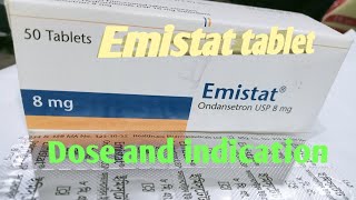 Emistat tablet   Ondansetron USP 8 mg  কাজ এবং ডোজ [upl. by Mosnar892]