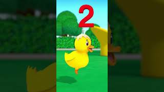 Waddle Waddle Duckie Dance 🦆 littlebabybum ducks shorts  Nursery Rhymes for Babies [upl. by Arhaz]