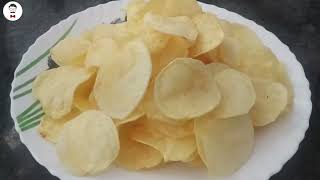 न सुकवता  शिजवता 5 मिनटात क्रिस्पी वेफर्स  instant wafers  Maharashtrian Recipes  Chips wafers [upl. by Nirro]